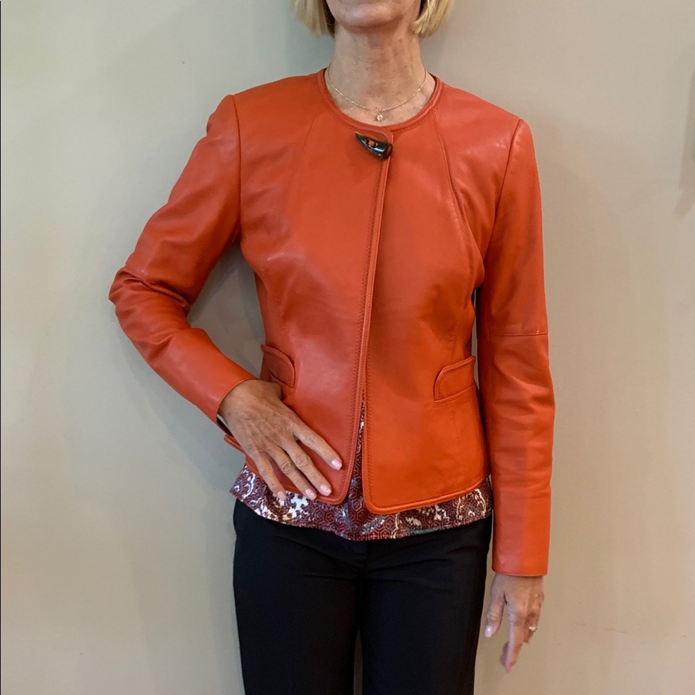 Leather jacket by Worth